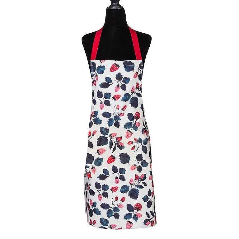 Abbott Red Strawberries Apron 31" 1pc