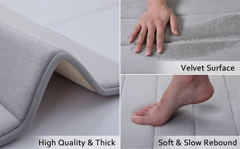 Absorbent Bathroom Mat