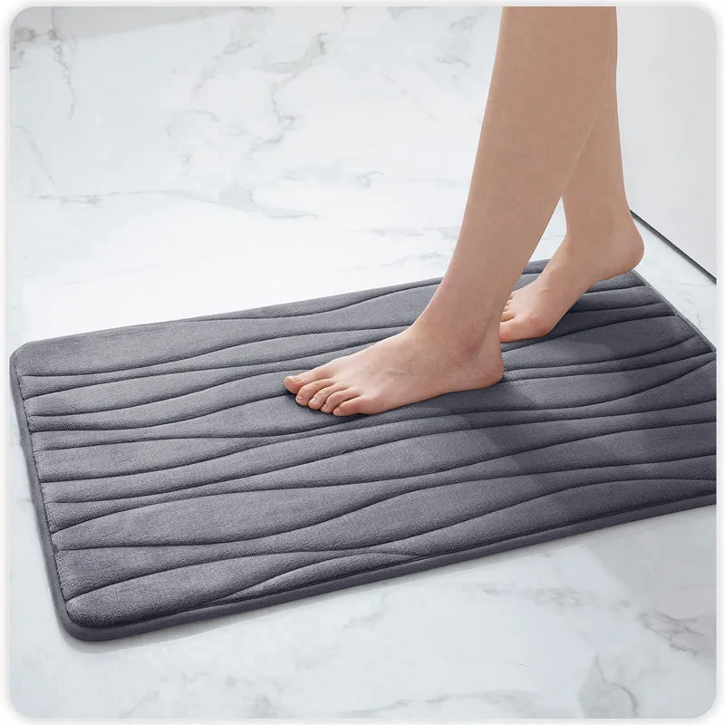 Absorbent Bathroom Mat