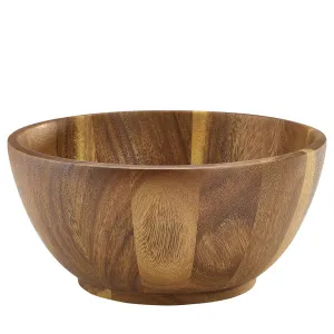 Acacia Wood Bowl 25Dia x 12cm- Pack 1