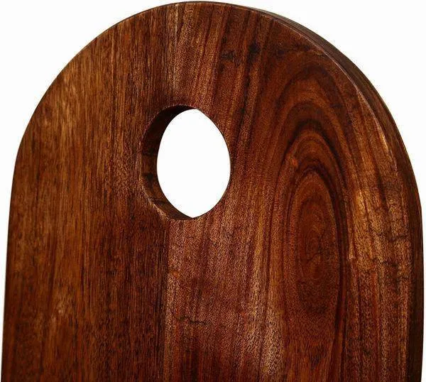 Acacia Wood U-Shaped Brown Wooden Chopping Board