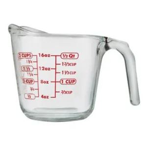 Anchor 2 Cup Measuring Cup - Glass