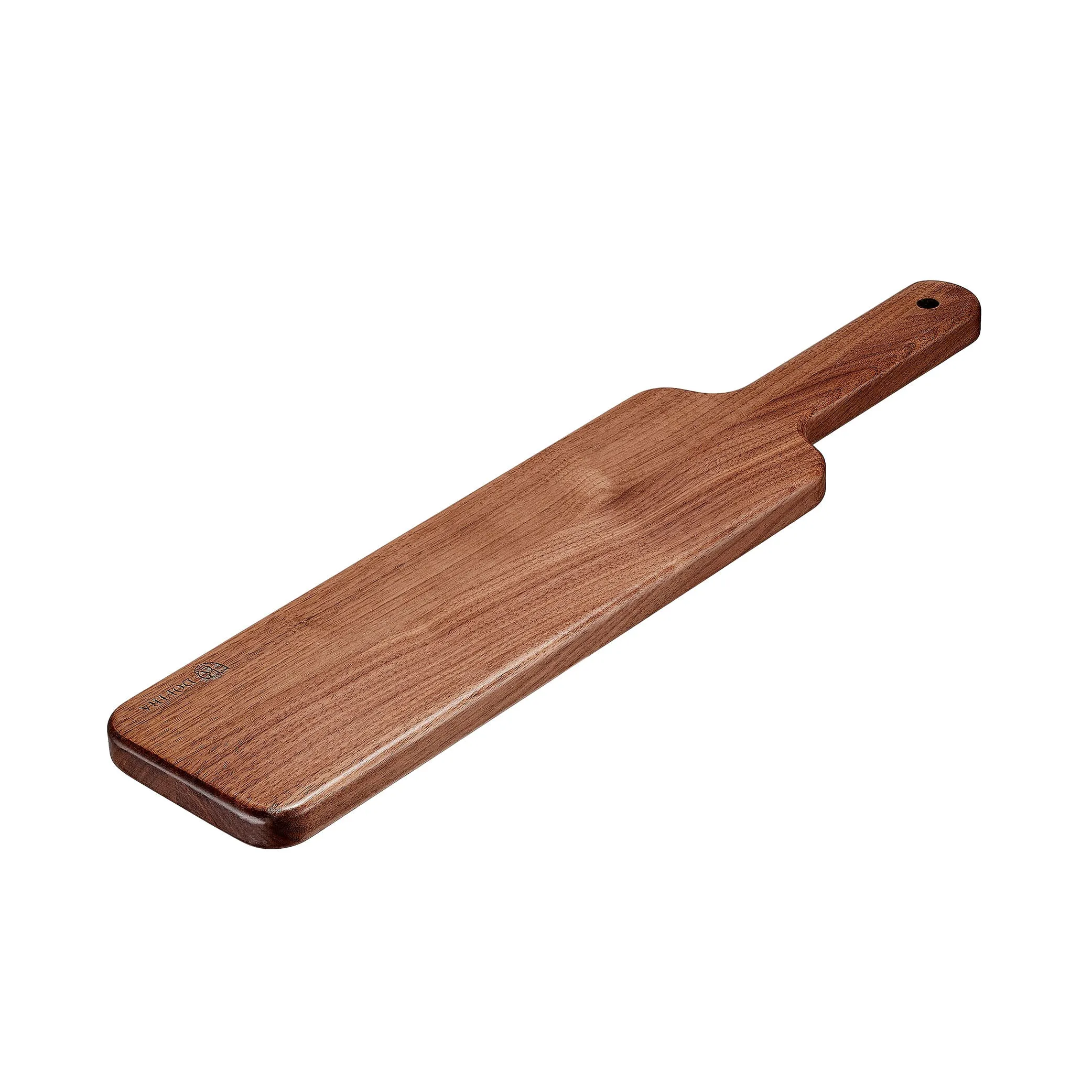 Black Walnut Wooden Serving Board with Handle