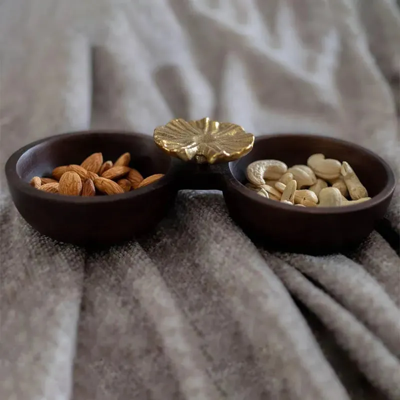 Bloom Nut Accent Bowl | 8 x 4 inches