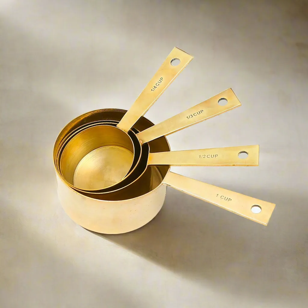 Brass Measuring Cups