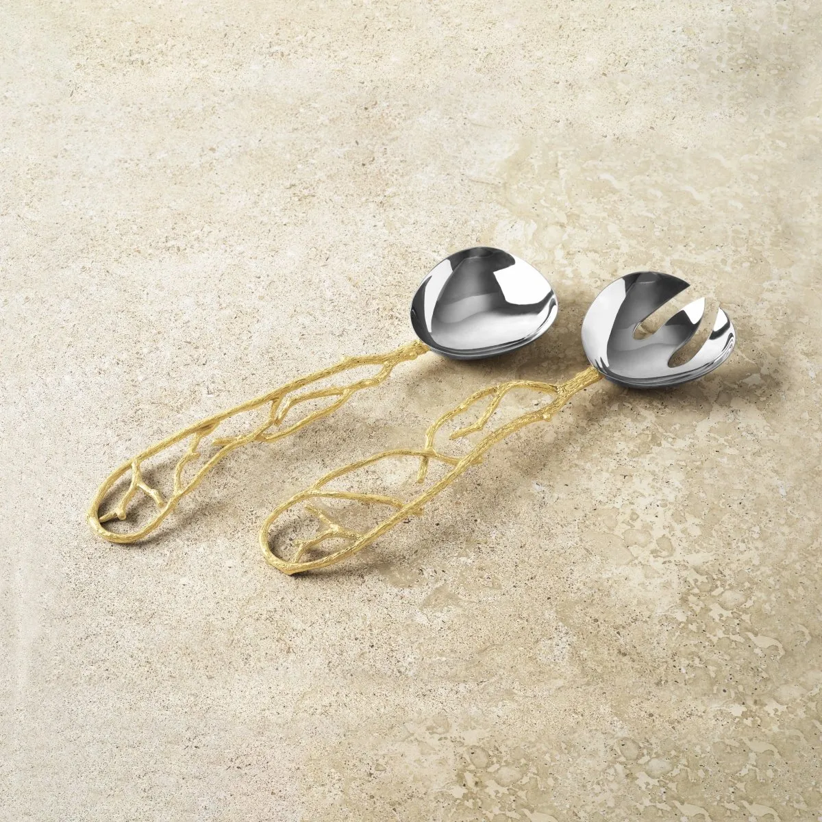 Butterfly Ginkgo Gold Serving Set