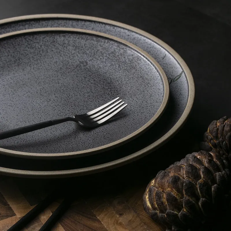 Carbon Ceramic Dinner Plates