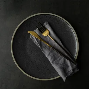 Carbon Ceramic Dinner Plates