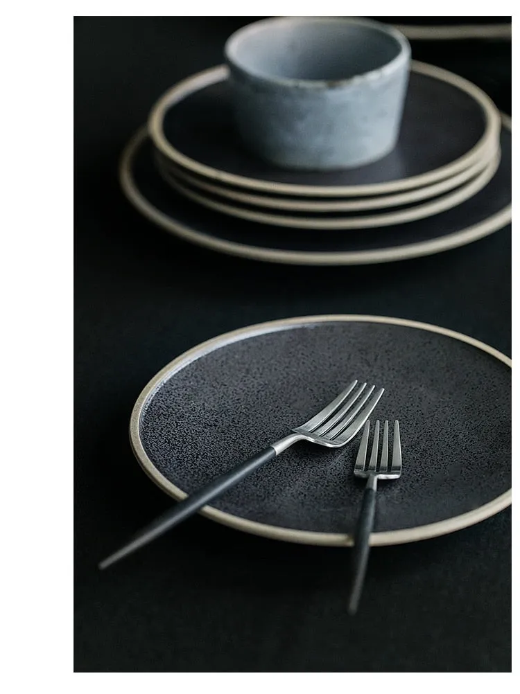 Carbon Ceramic Dinner Plates