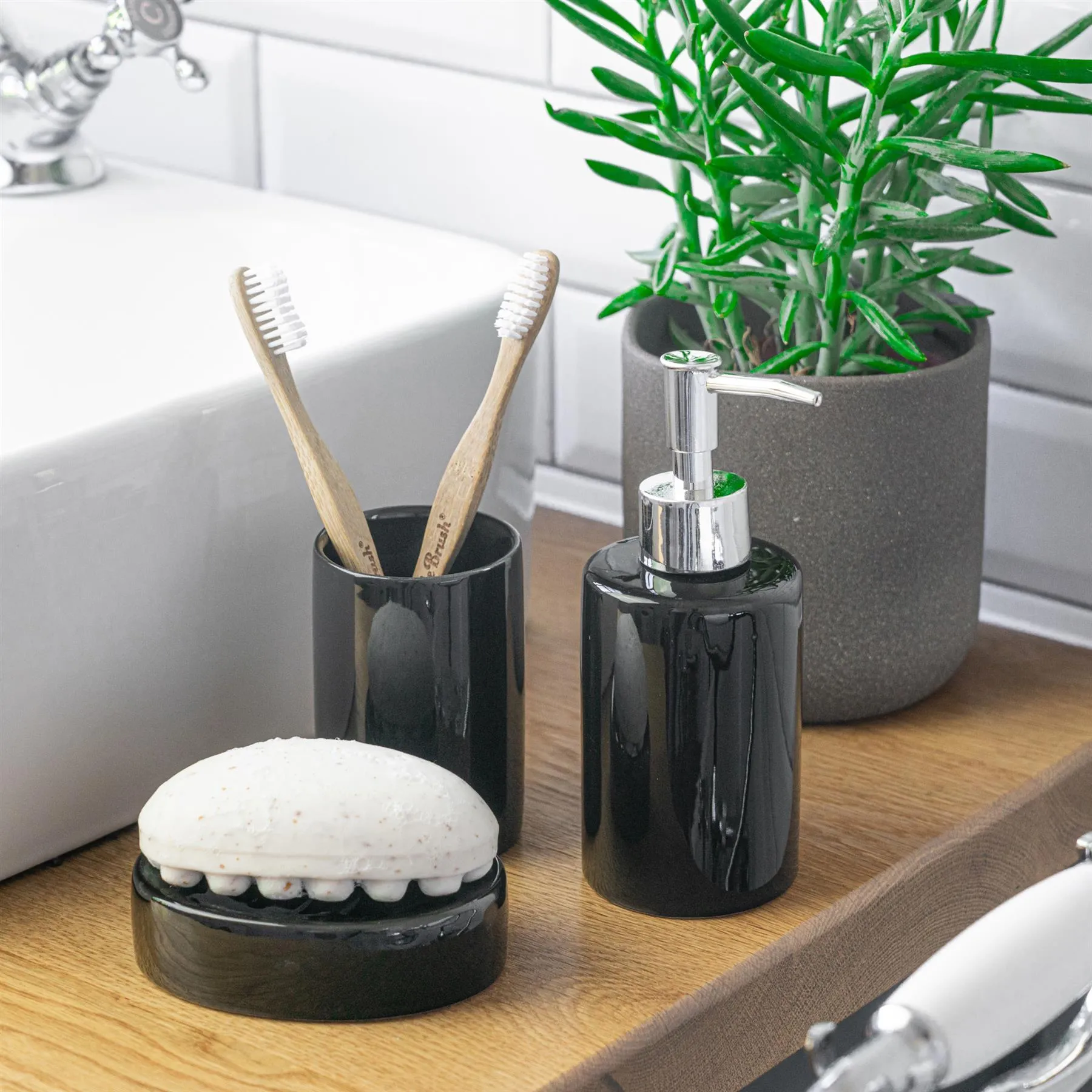 Ceramic Soap Dispenser - By Harbour Housewares