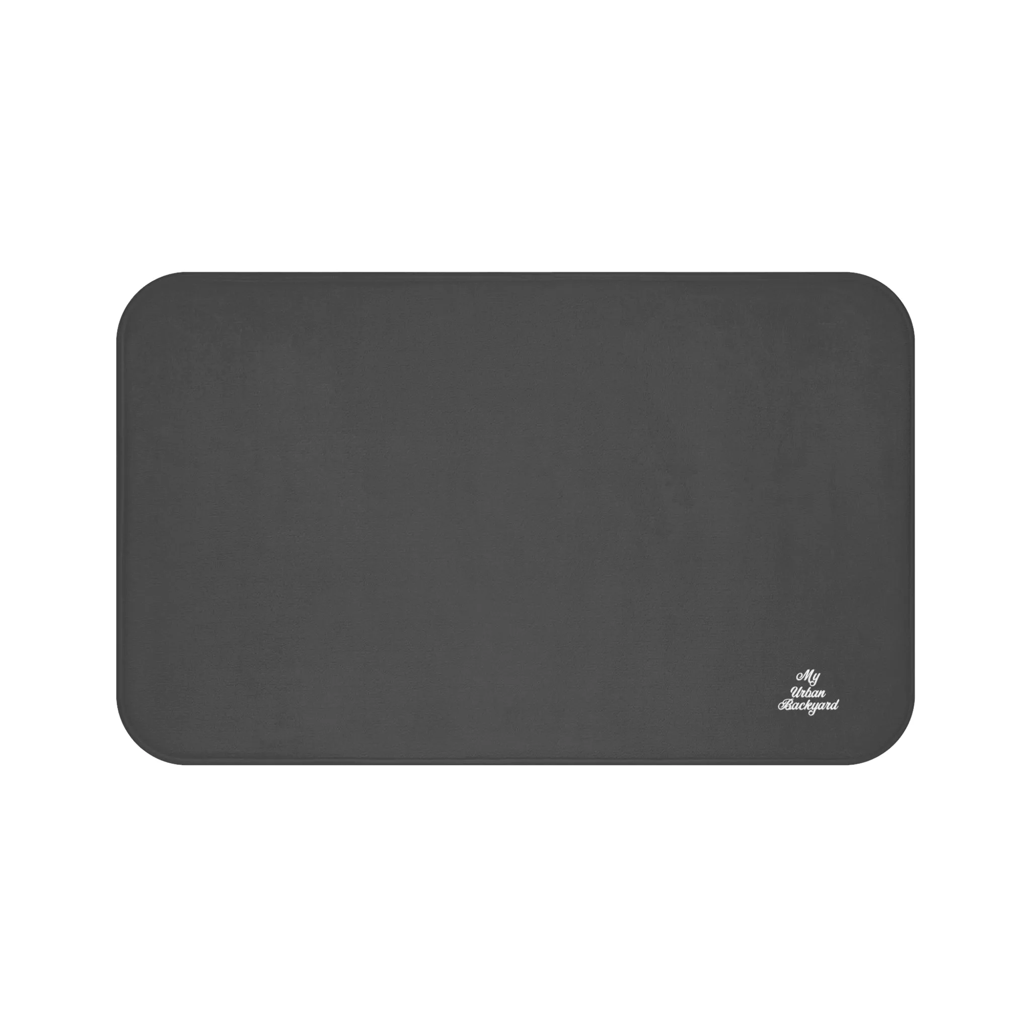 Charcoal Accent Color, Memory Foam Bath Mat - Cozy Bathroom Essential