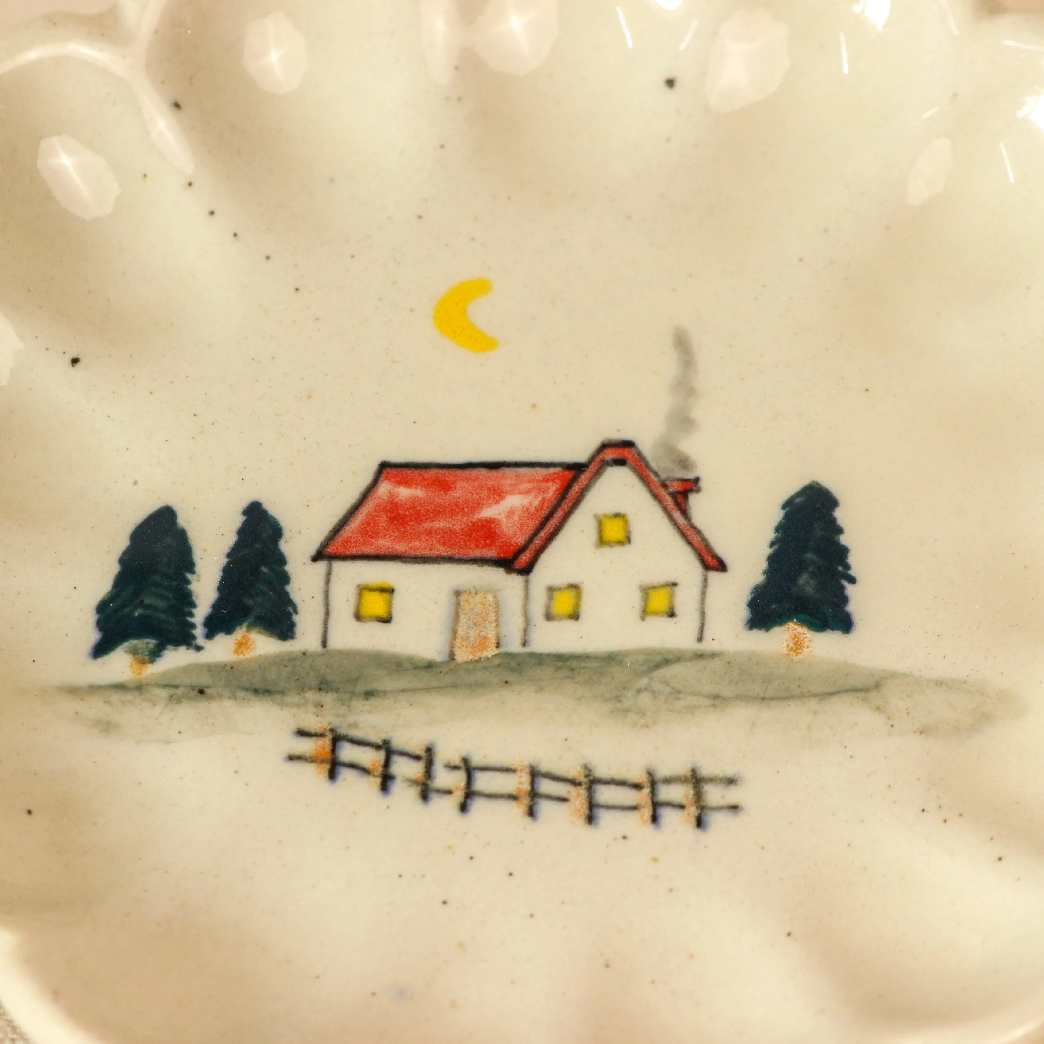 Christmas Illustration 7 " Dessert Plates