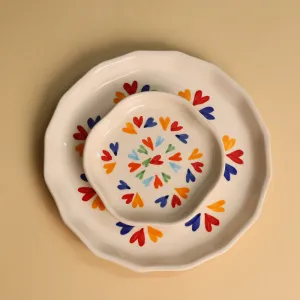 Clover Snack Plate - Set Of Two