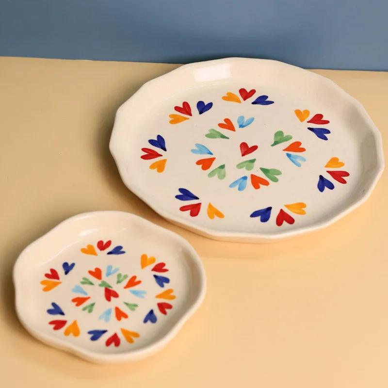 Clover Snack Plate - Set Of Two