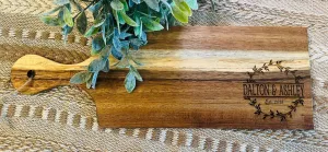 Custom Couples Serving Boards