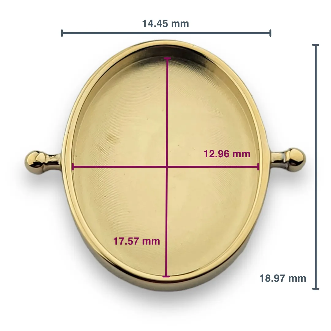 DIY Oval Element Bezel - Bulk