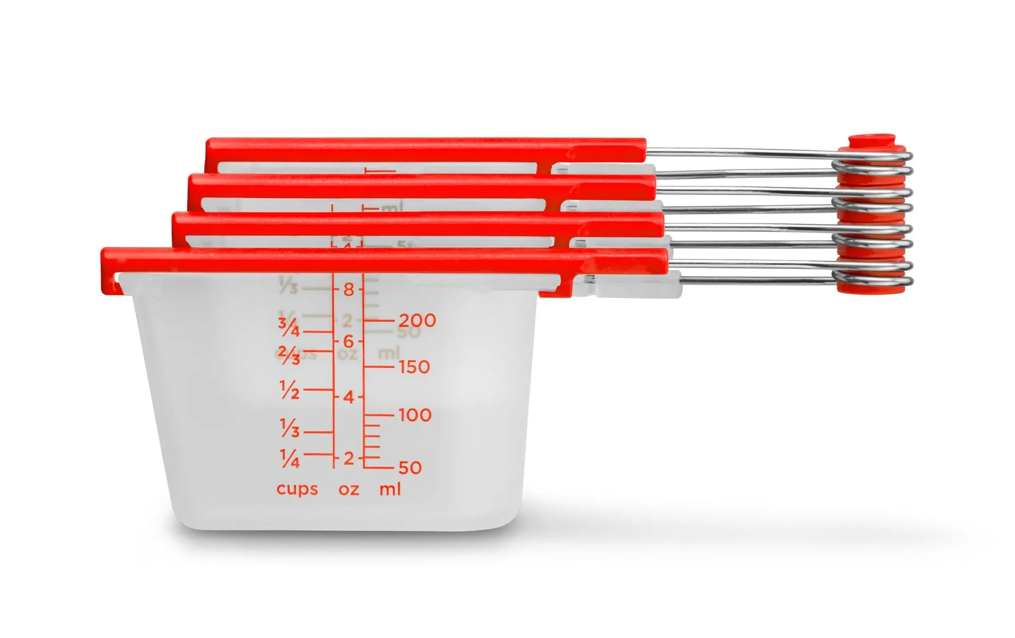 Dreamfarm Levups Scrape Level Measuring Cups