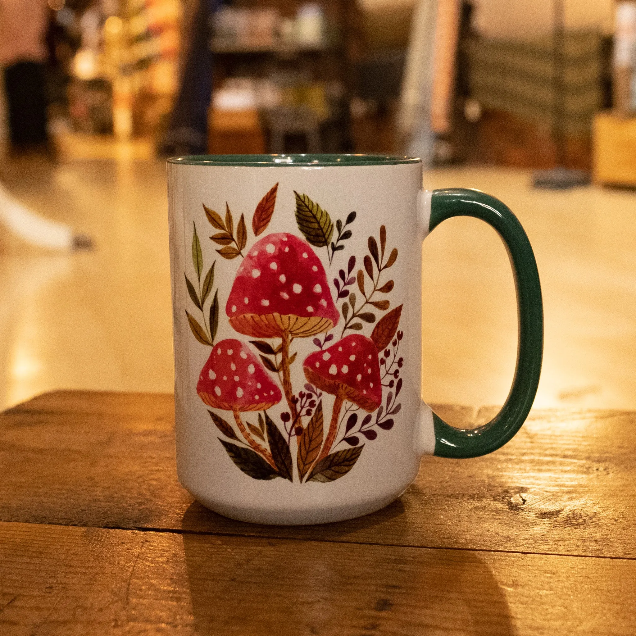 Dreaming in Evergreen Mugs