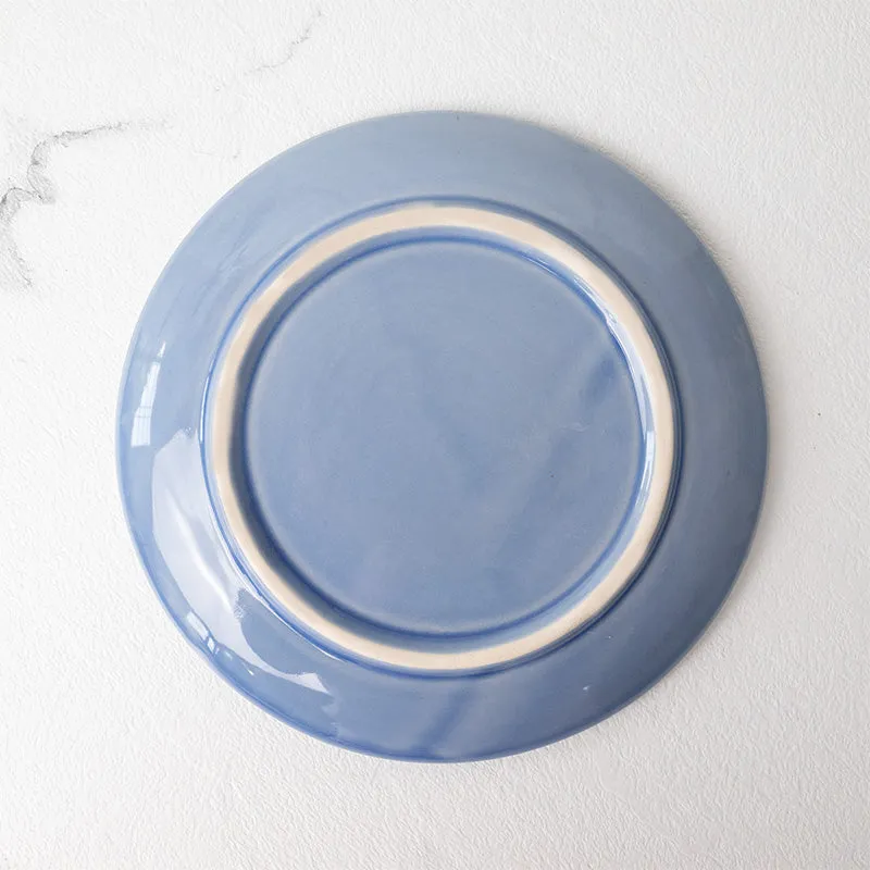 Ekta Quarter Plate (Mist Blue) - Set Of Four