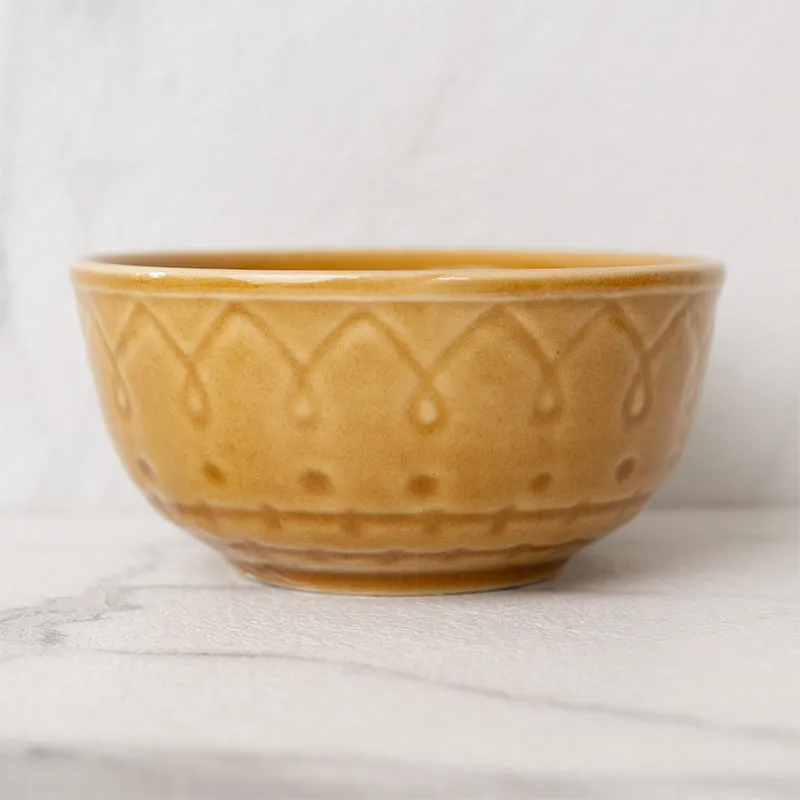 Ekta Serving Bowl (Yellow) - Set Of Four