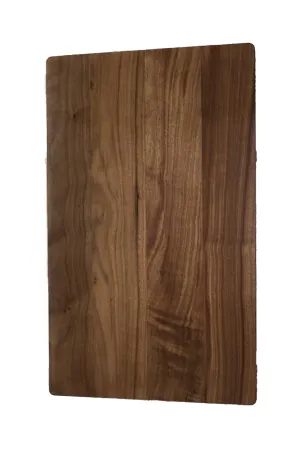 Face Grain Black Walnut Cutting Board Juice Groove Finger Handles