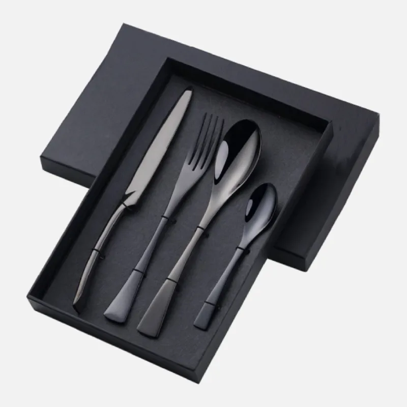 Fire Rainbow Stainless Steel Serving Utensils