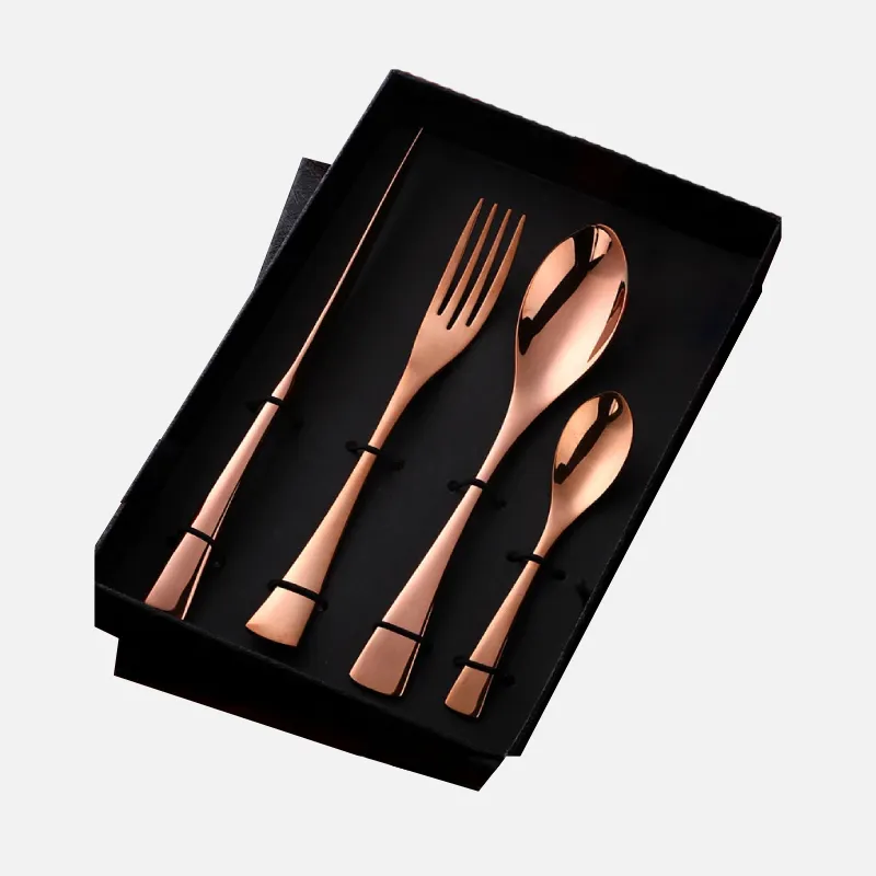 Fire Rainbow Stainless Steel Serving Utensils