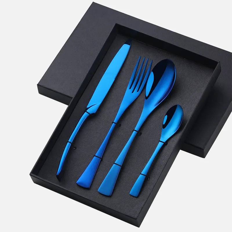 Fire Rainbow Stainless Steel Serving Utensils