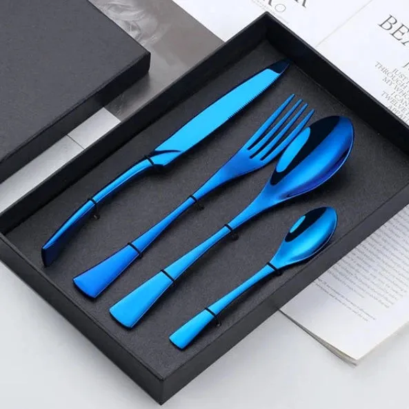 Fire Rainbow Stainless Steel Serving Utensils