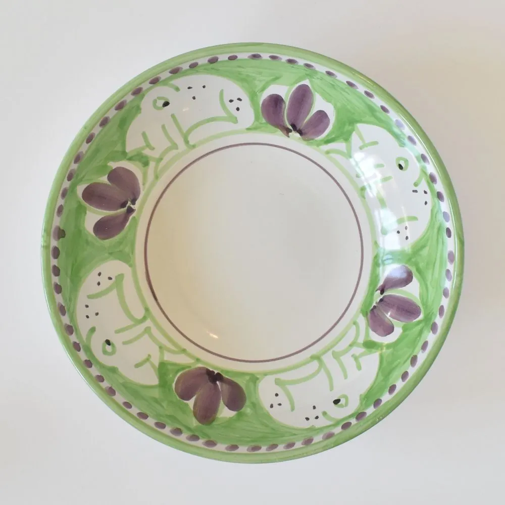 Frog pasta bowl - 8 3/4'' small serving bowl