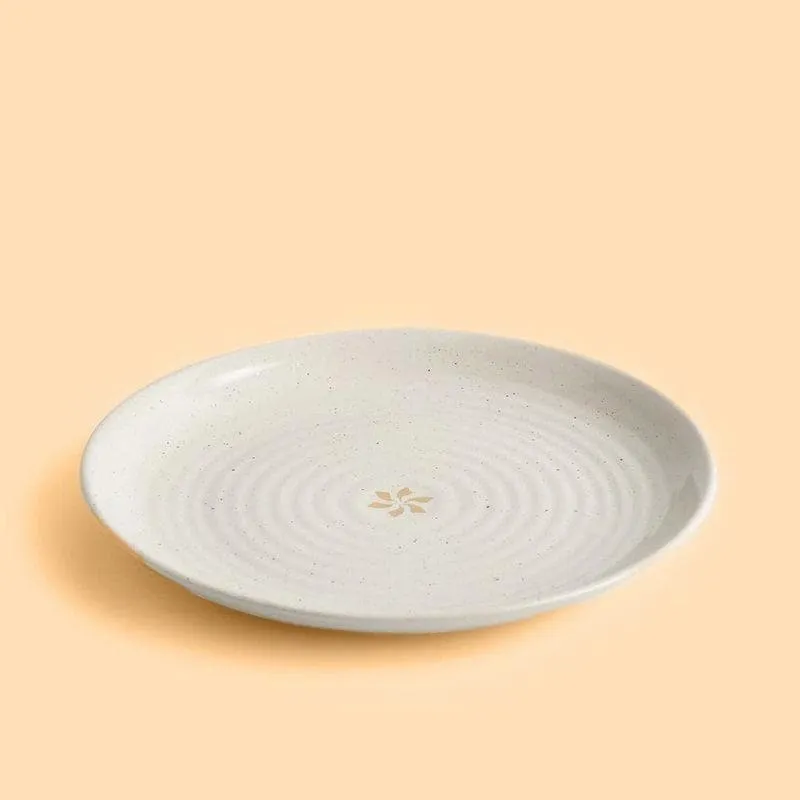 Ganga Dinner Plate (Beige)