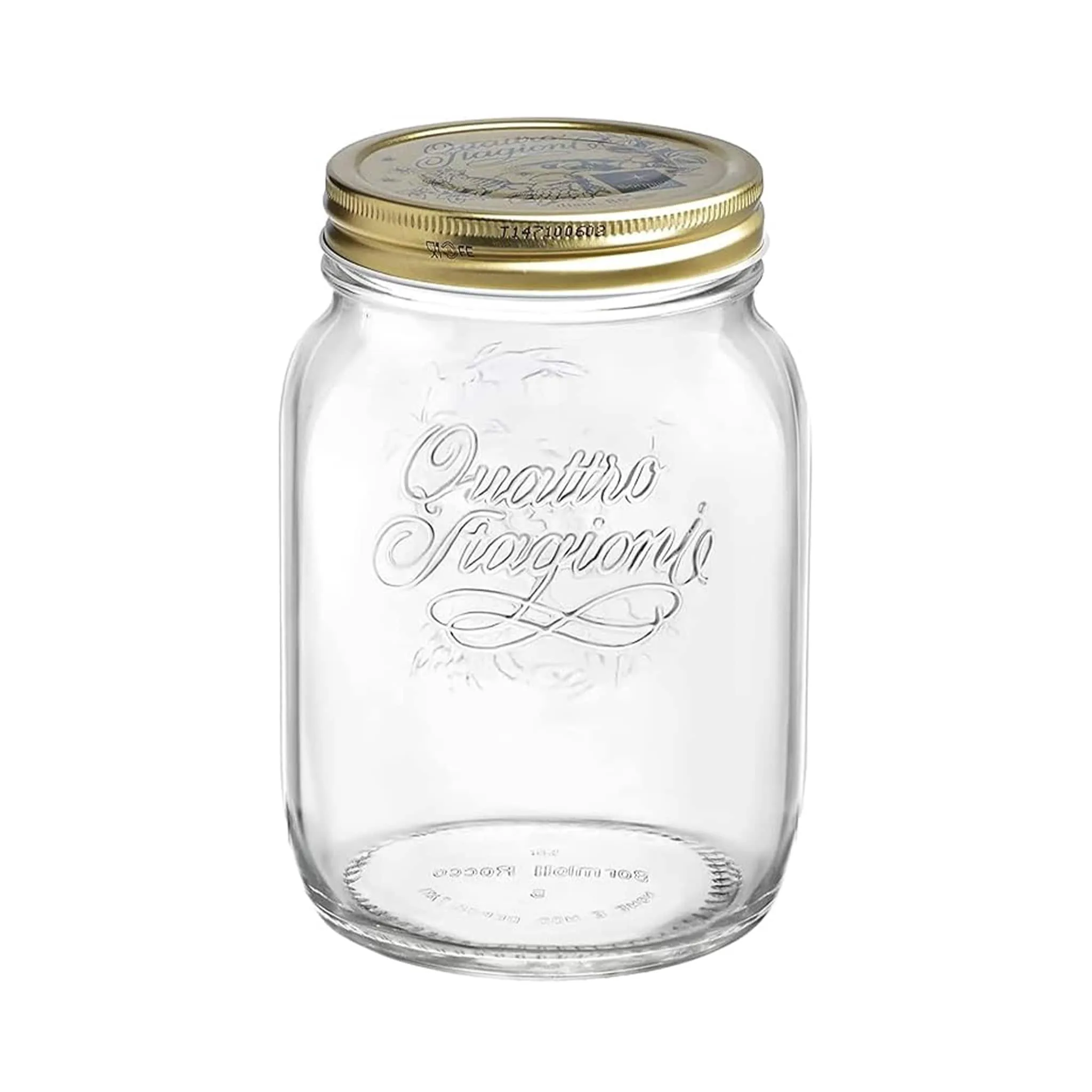 Glass Pickle Storage Jar