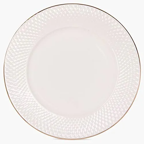 Home Centre Divine Dinner Plate - 27 cm - White