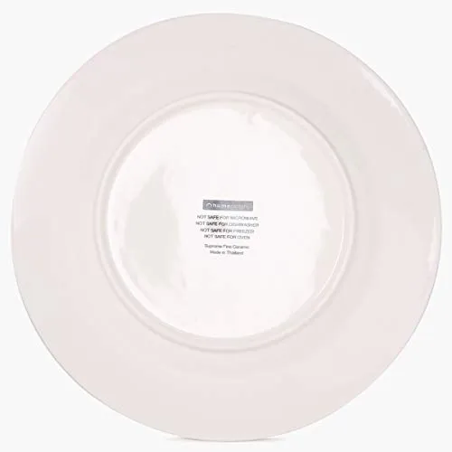 Home Centre Divine Dinner Plate - 27 cm - White