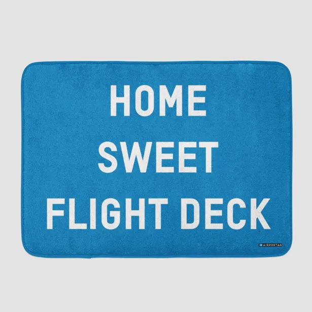 Home Sweet Flight Deck - Bath Mat