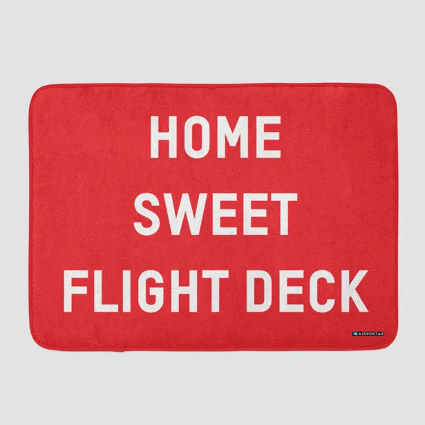 Home Sweet Flight Deck - Bath Mat