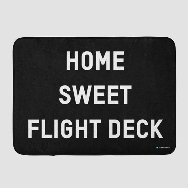 Home Sweet Flight Deck - Bath Mat