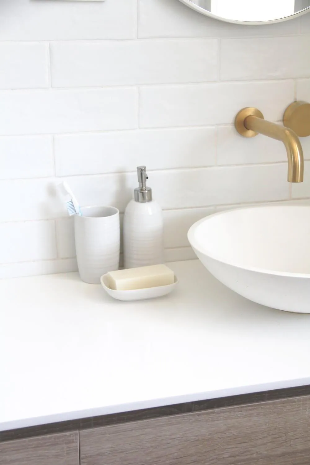 Hush Ceramic Soap Dish White