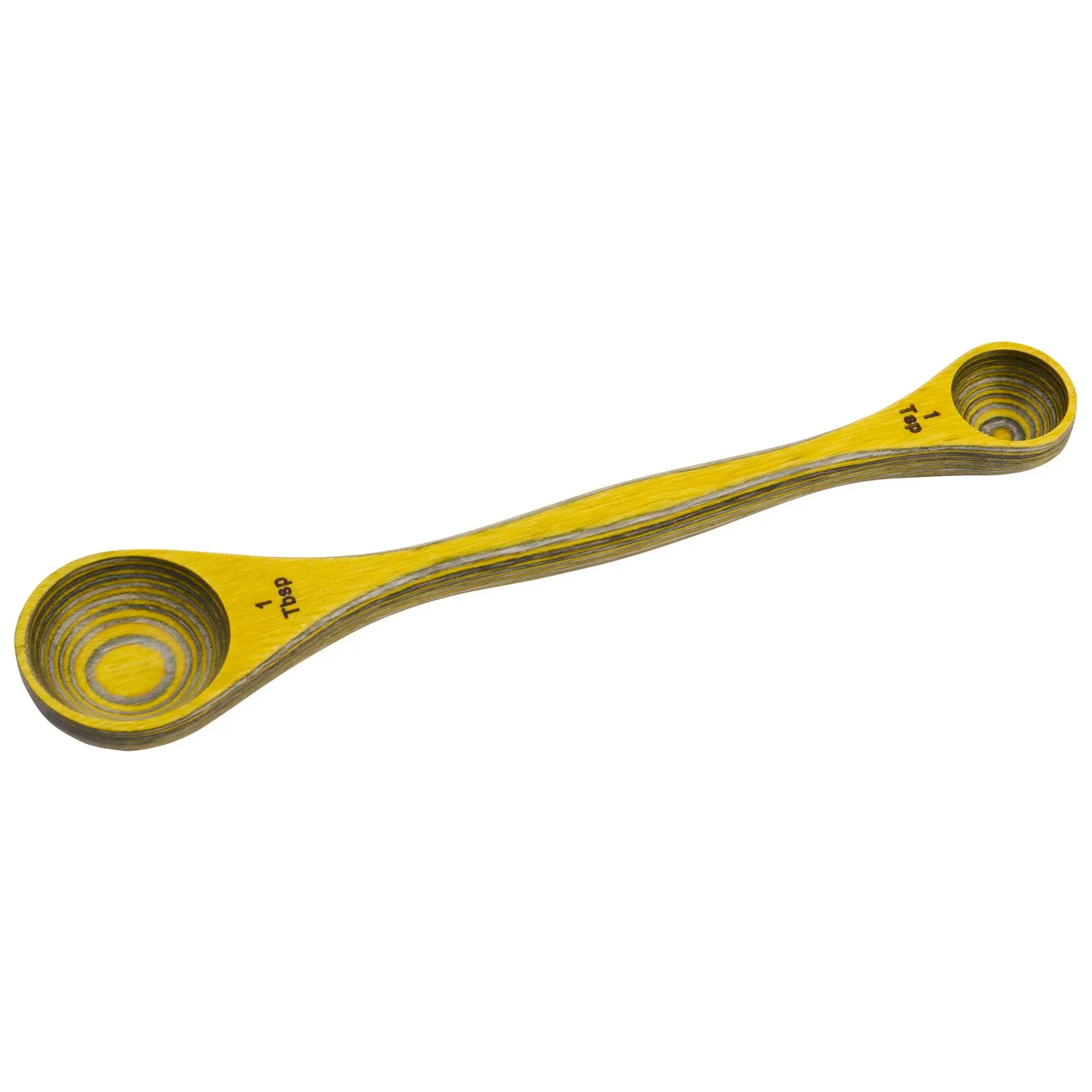 Island Bamboo 9-Inch Pakkawood Double Sided Measuring Spoon