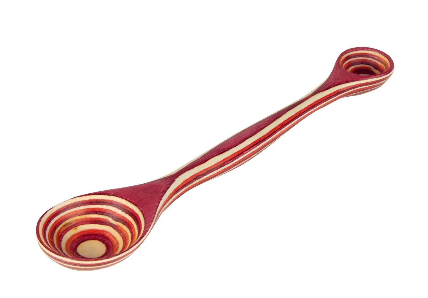 Island Bamboo 9-Inch Pakkawood Double Sided Measuring Spoon