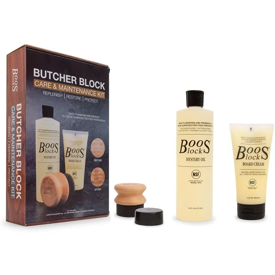 John Boos Cutting Board Maintenance Care Kit