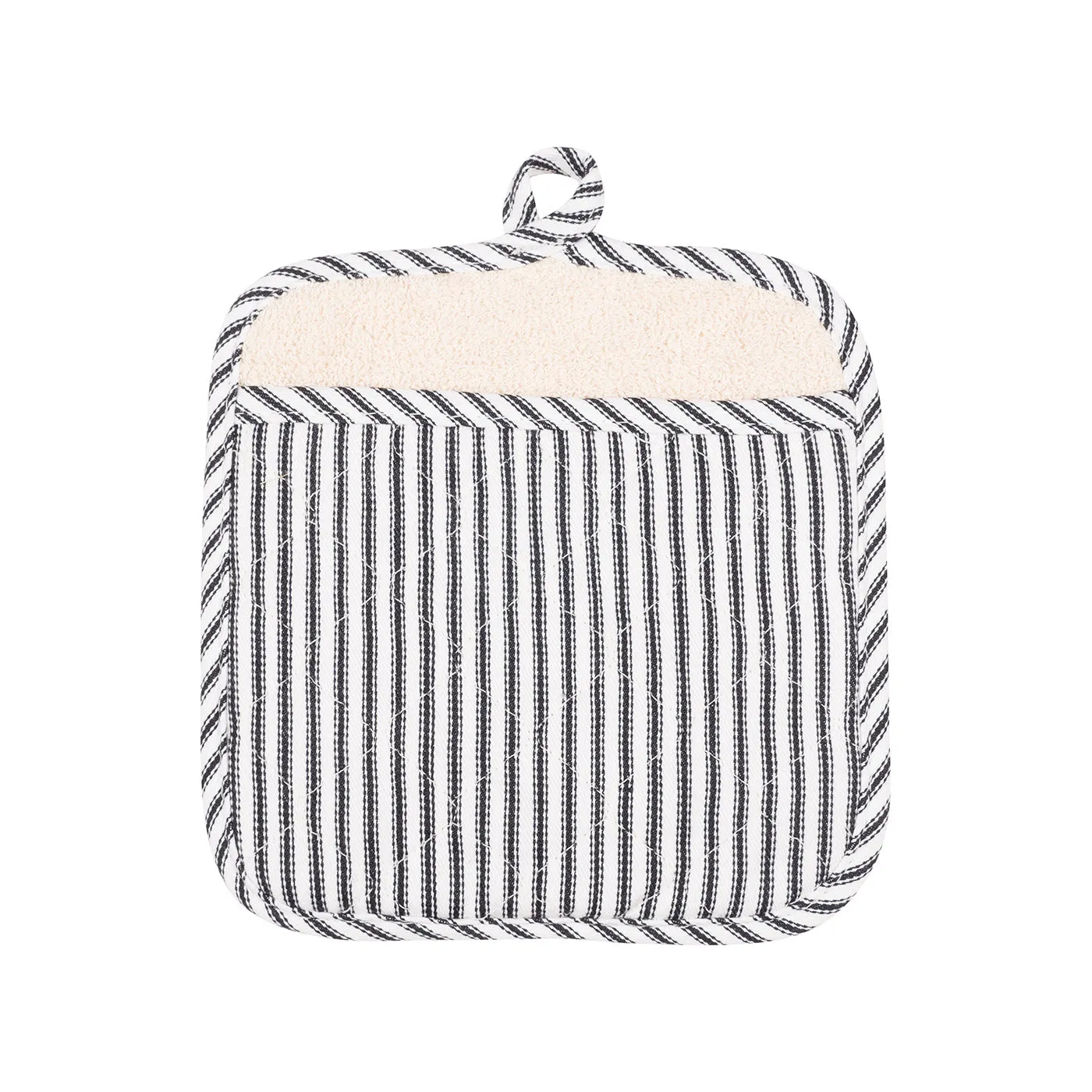 KAF Home Metro Stripe Pot Holder Mitt