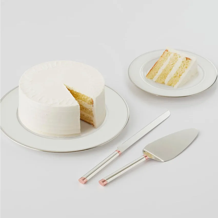 Kate Spade | Rosy Glow Dessert Serving Set (2 Pcs)