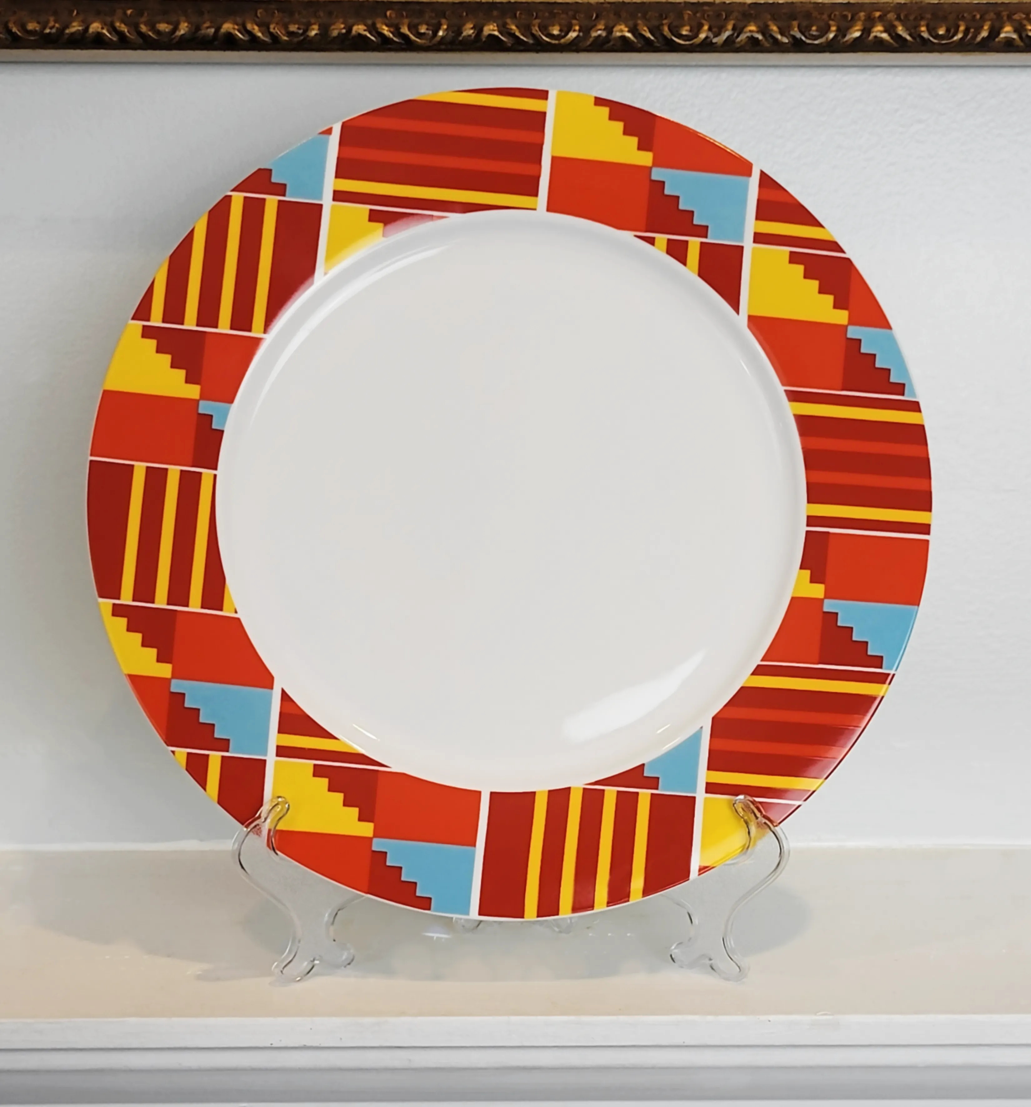 Kente Ceramic Plates (SET of 6)