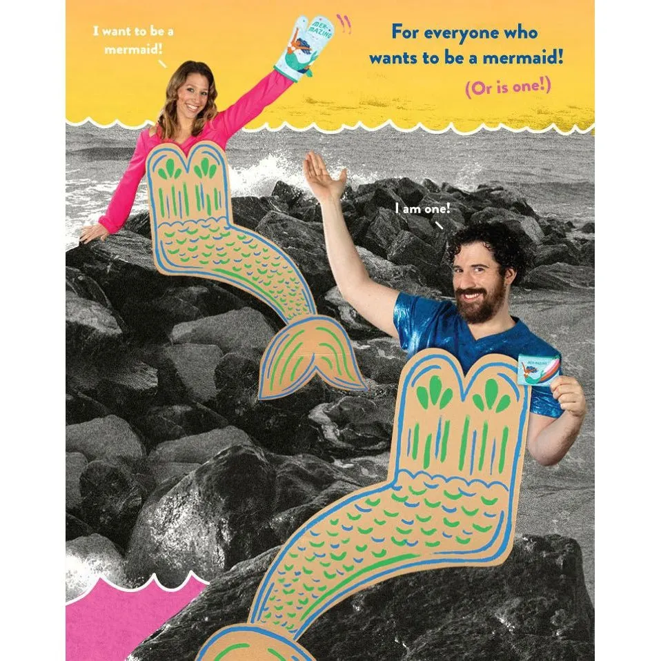 Last Call! Mer-Mazing Oven Mitt with Mermaid Design | Kitchen Thermal Single Pot Holder | BlueQ at GetBullish