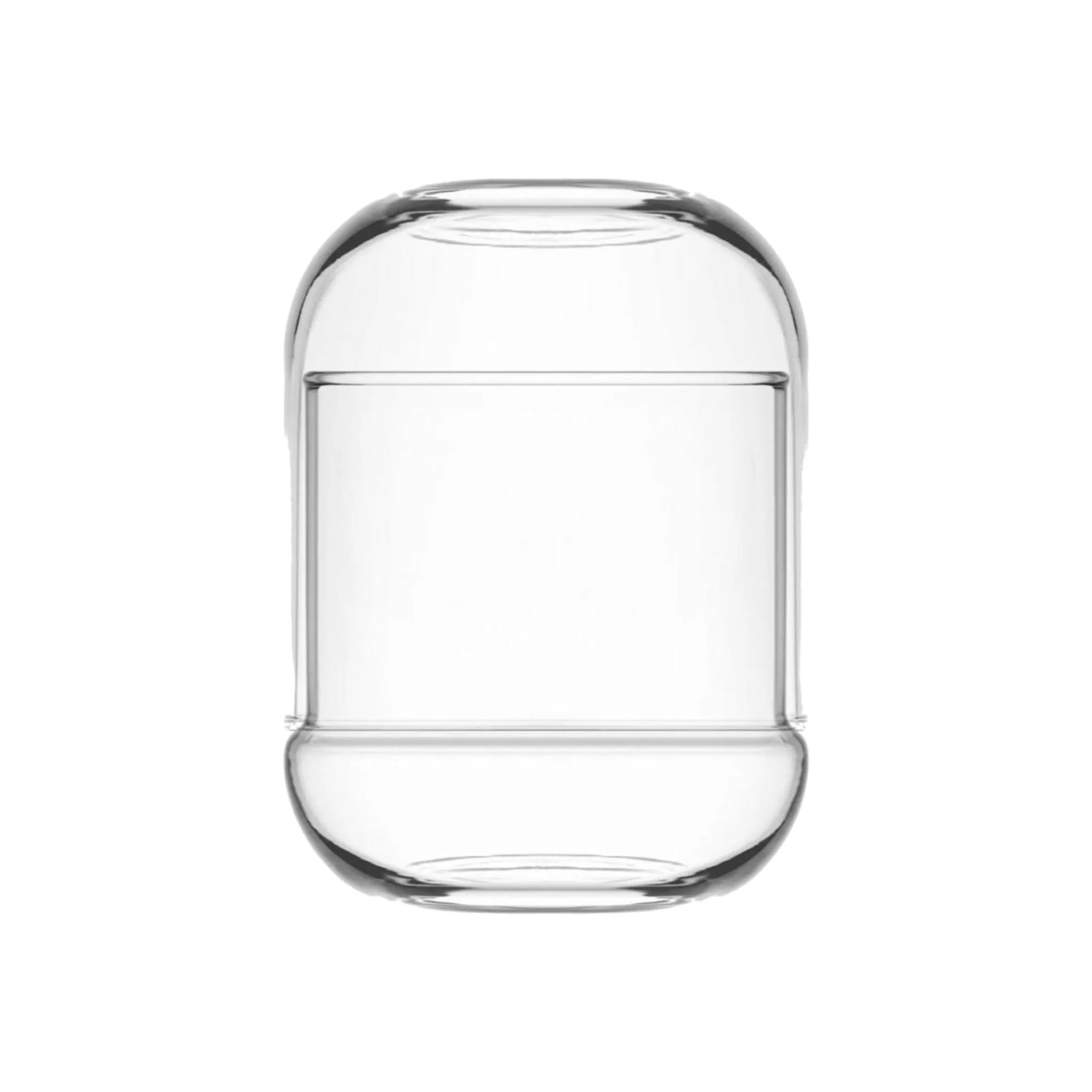 LAV Glass Dome Jar 380ml Storage Cup with Glass Lid SGN1343