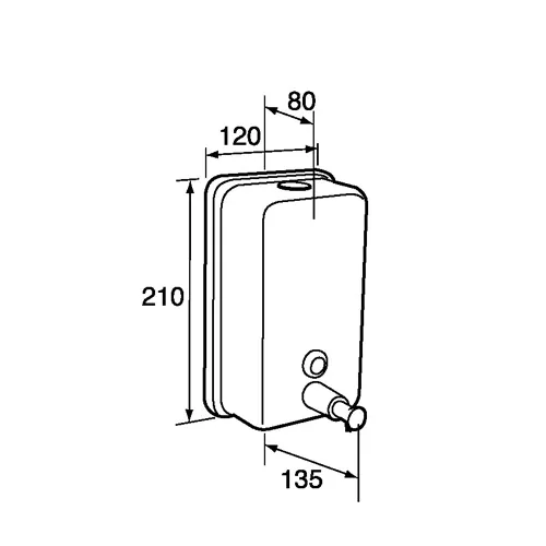 Liquid Soap Dispenser S/S