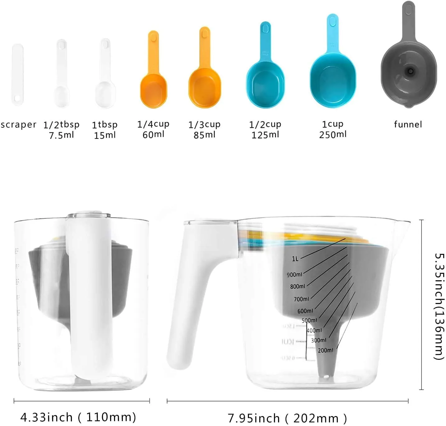 Measuring Cup and Measuring Spoons