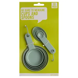 Measuring Mixing Cups And Spoons Set 11 piece