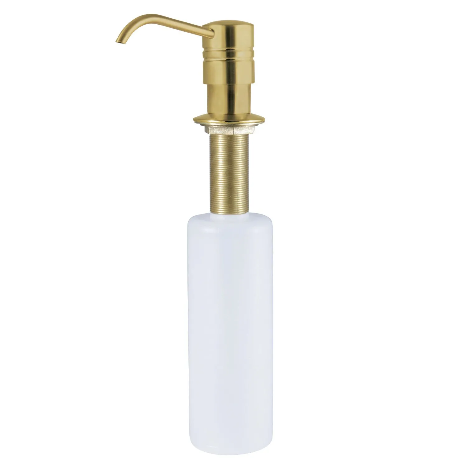 Milano SD2617 Kitchen Soap Dispenser, Brushed Brass